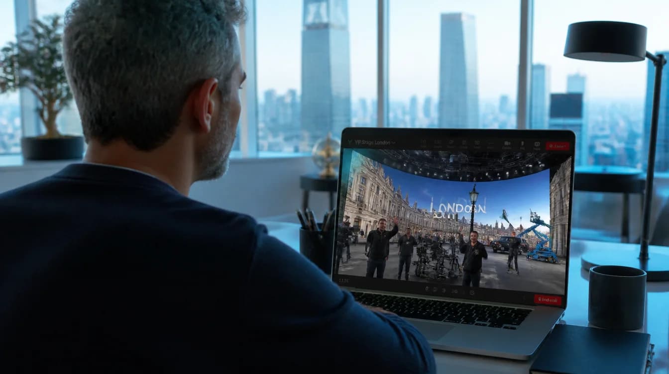 How to Book a Virtual Production Studio in London When You’re Based Abroad