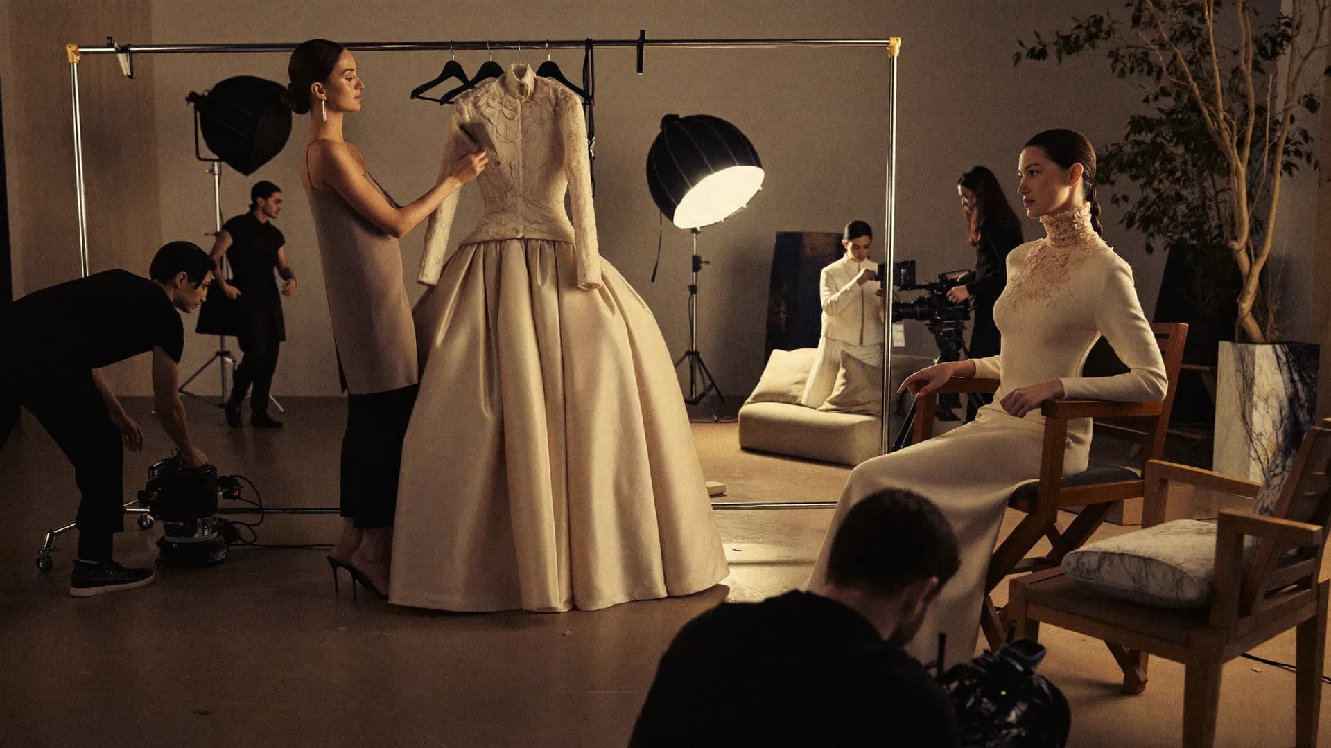 How We Prepare Our Film Studio for Luxury Fashion Shoots