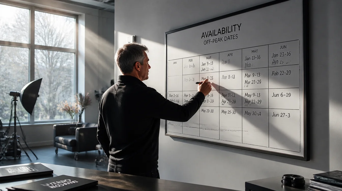When Is the Best Time to Book a Film Studio in London for Lower Rates?