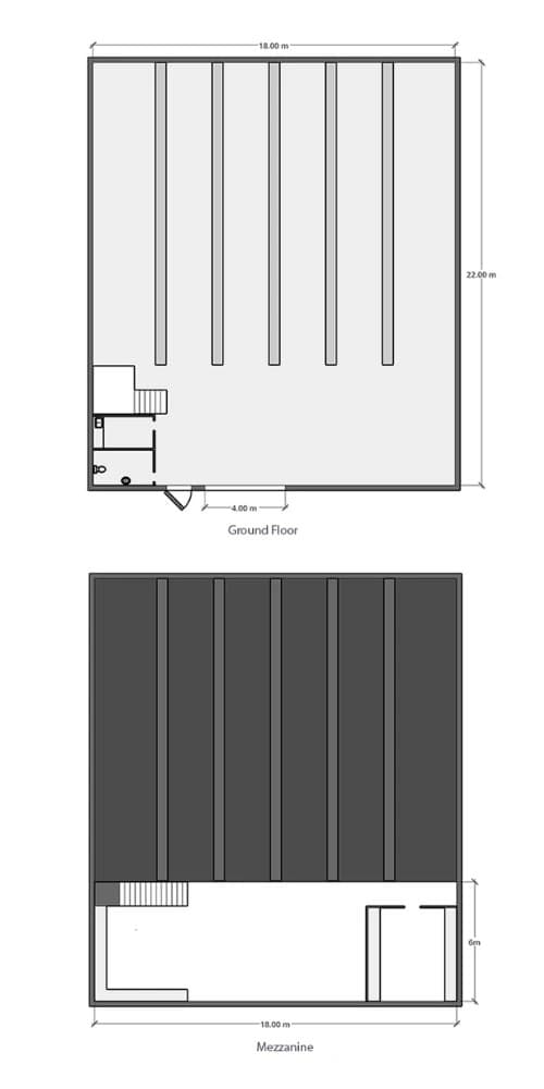 Tall — wall & ceiling