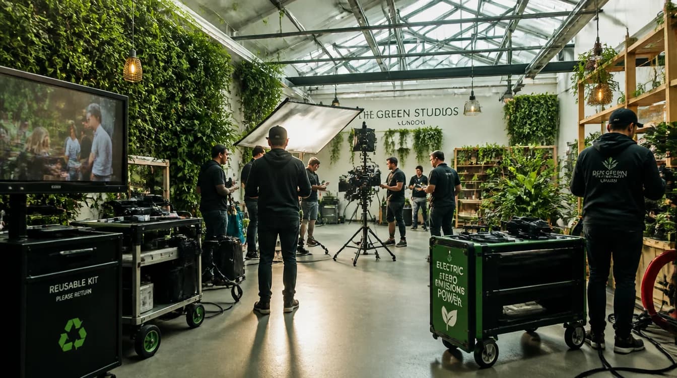 5 Eco-Friendly Hacks for Sustainable Shooting in London Film Studios