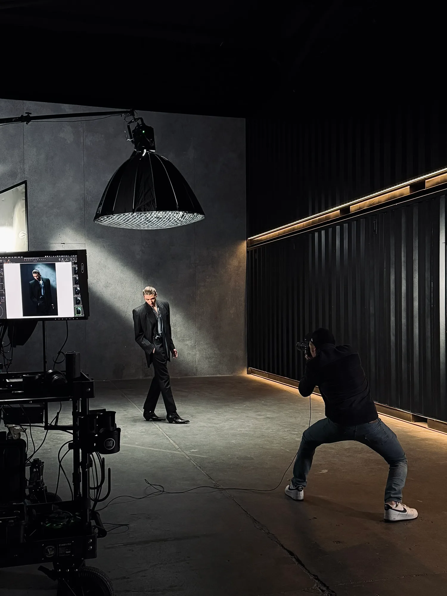Fashion brand shoot - Mammoth Film Studios London
