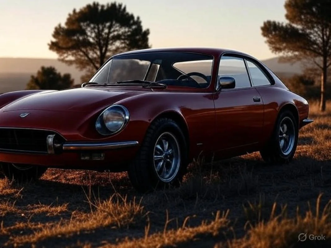A photo of a classic car in natural light - Image created by GrokAI