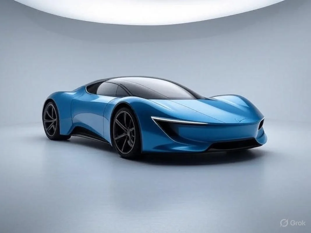 Best lighting set up for taking photos of cars in studios - Image created by GrokAI