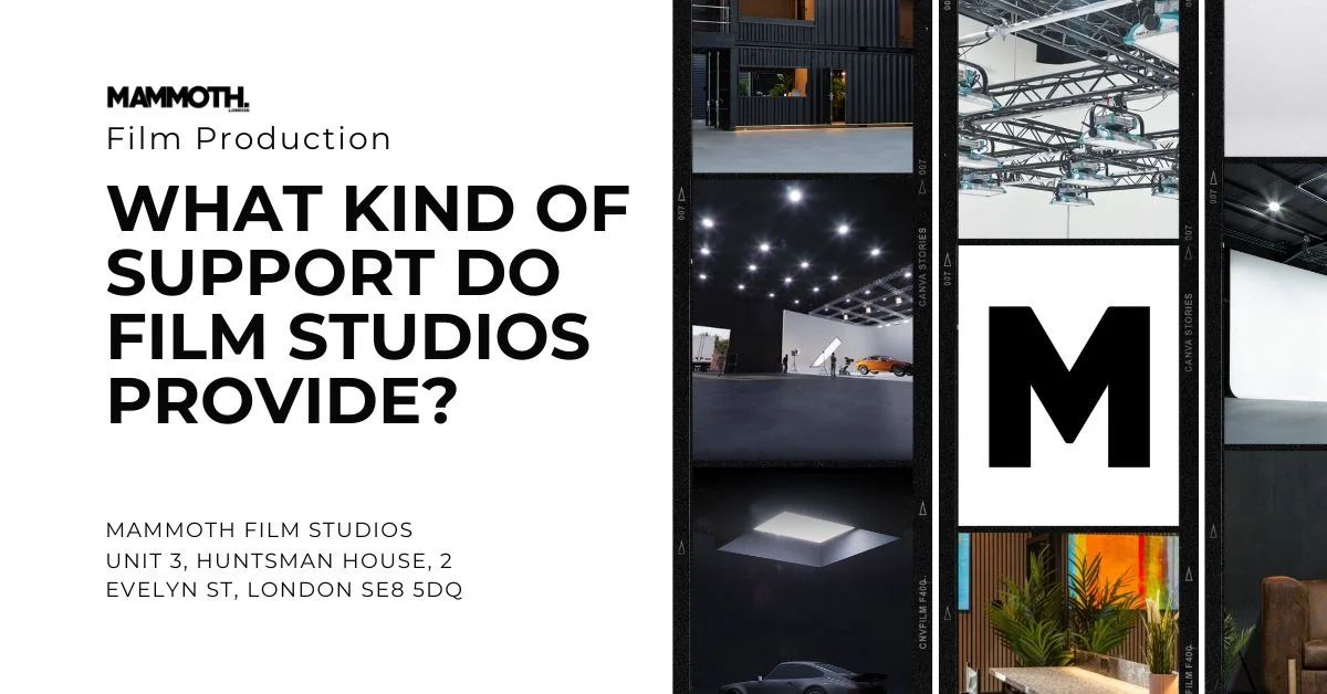 What kind of support do film studios provide